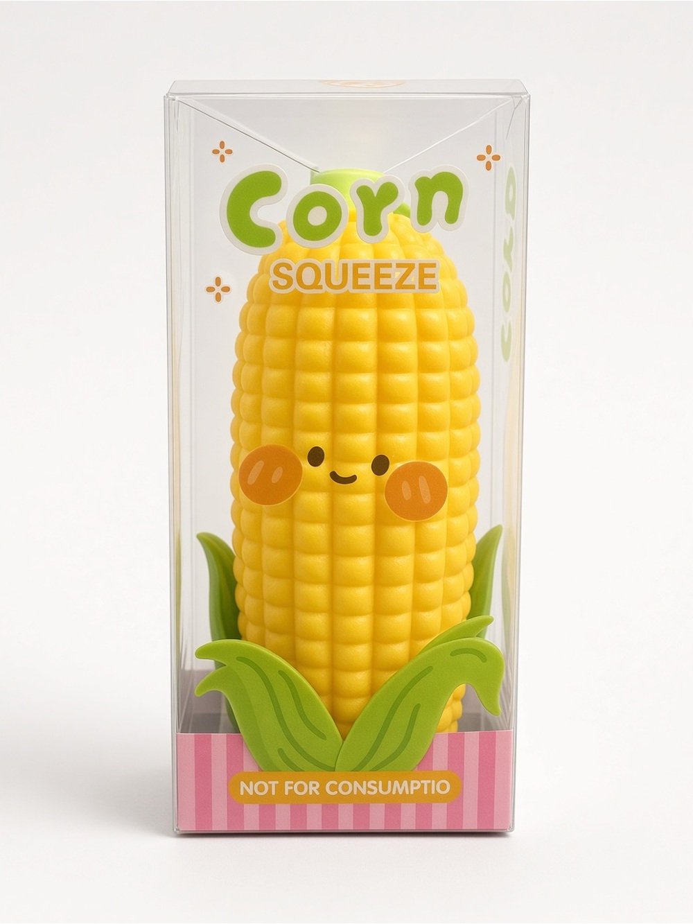Viral Crunchy Corn Squishy Toy - New